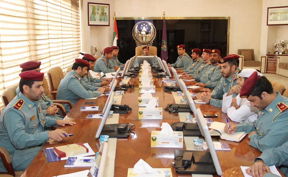 Ajman Police Higher GHQ Committee discusses outcomes of Year of Reading, procedures to implement themes of Year of Giving 